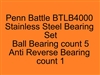 Penn Battle BTLB4000 Stainless Steel Bearing Set, ABEC357.