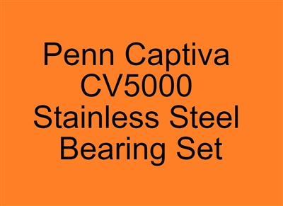 Penn Captiva CV5000 Stainless Steel Bearing Set, ABEC357.