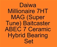 #FR-029C-SALT, #FR-029C-OS LD, #FR-029C-ZZ #7 LD, #FR-029C-Y LD, #FR-029, Daiwa Millionaire 7HT MAG (Super Tune) Baitcaster ABEC 7 Bearing set, ABEC357.