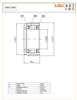 EWC1008, 10x16/17x8 MM, â€‹Fishing one way bearing, One Way Bearing or Anti-Reverse Bearing.