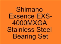 Shimano Exsence EXS-4000MXGA Stainless Steel Bearing Set, ABEC357.