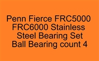 Penn Fierce FRC5000 FRC6000 Stainless Steel Bearing Set, ABEC357.