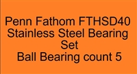 Penn Fathom Star Drag FTHSD40 Stainless Steel Bearing Set, ABEC357.