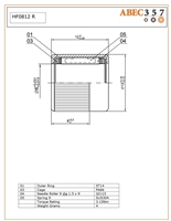 8x12x12 mm, HF0812 R, Industrial one way bearings, HF0812 R(X), One Way Clutch, SERPENT 9000, SERPENT EXCEL (1:8) 4WD, steel springs, knurled outer ring, Drawn cup roller clutch, One Way Needle Bearing/Clutch, Drawn cup roller clutches.