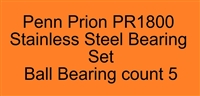 Penn Prion PR1800, PR2400 (03) Stainless Steel Bearing Set, ABEC357.