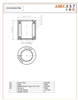 SS-RC040708, 1/4"x7/16"x1/2", Industrial one way bearings, S-RC040708(X), HFZ-040708-SS, HFZ040708, RC-040708FS, RC040708 FS(X), Stainless Steel One Way Needle Clutch Bearing, Steel rings / needle rollers, Steel Springs,