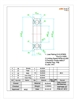 8x16x5F mm SMF688-ZZ/P58 A7 AF2, SHG-1680HHF, Stainless Steel ABEC 7 Metal Shielded Flanged Bearing, ABEC357.