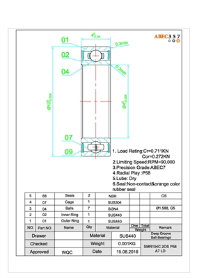 4x10x4 mm, SMR104C-2OS/P58 A7 NB2, 13472, 19843, Q-SMR104C-2RS/P58 #3 AF2, SMR104C-2OS/P58 #7 AF2, SMR104C-2OS/P58 #7 LD.