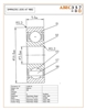 5x16x5 mm, SMR625C-2OS #7 NB2, â€‹SMR625C-2OS #7 NB2, Ceramic Hybrid ABEC 7 Orange Seal Bearings.
