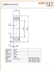 5x8x2 mm, SMR85 P25 A5 AF2, ABEC357, Stainless Steel ABEC 5 Open Bearing.