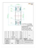 SR155-UU P25 A7 PS2, 5/32x5/16x1/8, Stainless Steel ABEC 7 Ultra Seal Bearings.