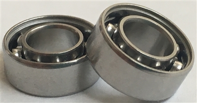 1/4"x3/8"x1/8", SR168C P25 A7 LD, SR168(X) AF2, Fidget Spinner Bearing, Ceramic Hybrid ABEC 7 Open Bearing.