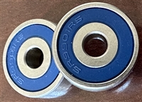 3/16x11/16x1/4", SR9901-2RS FM222, Stainless Steel Rubber Sealed Bearing, ABEC357.