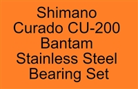 Shimano Curado CU-200 Bantam Stainless Steel ABEC 7 Bearing set, ABEC357.