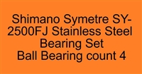 Shimano Symetre SY-2500FJ Stainless Steel Bearing Set, ABEC357.