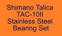 Shimano Talica TAC-10II TALICA 8, 10, TALICA 2 SPEED 8II, 10II Stainless Steel Bearing Set, ABEC357.