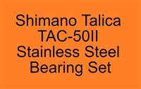 Shimano Talica TAC-50II TALICA 2 SPEED 50II Stainless Steel Bearing Set, ABEC357.