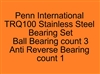 Penn International  Torque TRQ100 Stainless Steel Bearing Set, ABEC357.