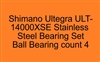 Shimano Ultegra ULT-14000XSE Stainless Steel Bearing Set, ABEC357.