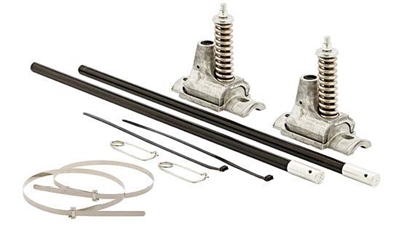 Street Pole Banner Spring Mounting Hardware