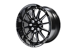 FRONT OR REAR BLACK HAWK DRAG RACE 4 LUG WHEEL 15X8 4X100/114.3 20 OFFSET GREAT FOR HONDA CIVIC CRX ACURA INTEGRA // PART # VWBH001