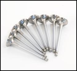 Supertech 16V Exhaust Valves Standard Size Flat Head (INCONEL)