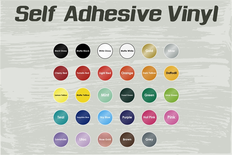 Adhesive Vinyl  Sign Vinyl Self adhesive