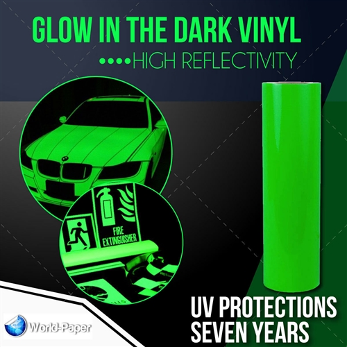 Glow in the Dark Reflective Vinyl
