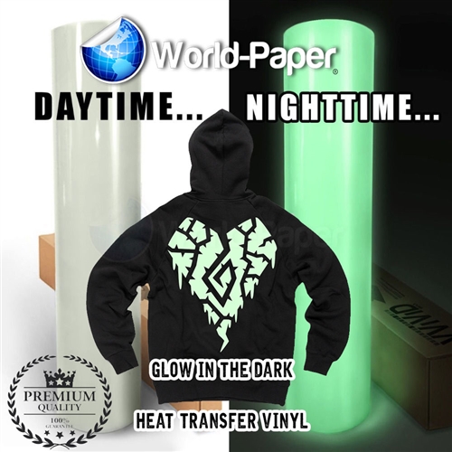 Glow In The Dark Heat transfer Vinyl