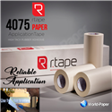 Transfer Tape Application for Sign Craft Vinyl Rtape 4075 Paper