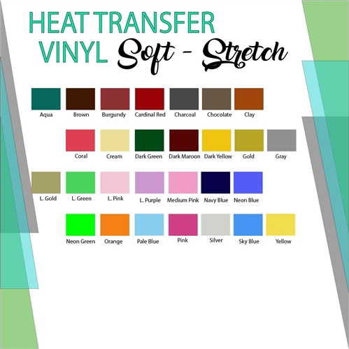 Soft Stretch Heat Transfer Vinyl