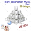 Sublimation Mugs White 11oz