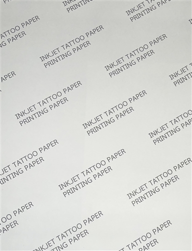 Printable Temporary Tattoo Paper for INKJET Printer 10 Sets DIY  Personalized Image Transfer Sheet for Skin татуировки временные