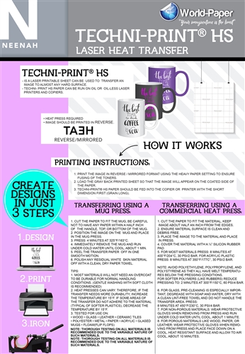 Techni-print HS Laser Printer for Hard Surfaces 11 x 17