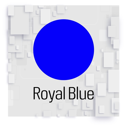 Royal Blue Heat Transfer Vinyl - 3D Puff