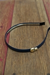 Skull Headband Navy Blue