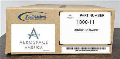 Aerospace America OEM Part # 1800-11 Minihelic Gauge