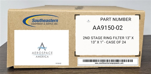 New Aerospace America 2nd Stage 13x13 ring panel (Case of 24)