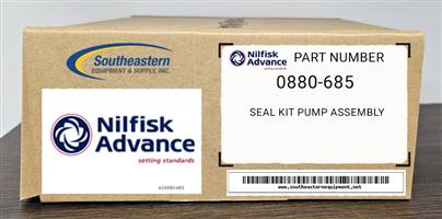 Advance OEM Part # 0880-685 Seal Kit Pump Assembly