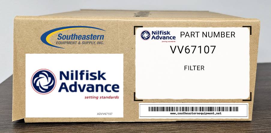 Advance OEM Part # VV67107 Filter