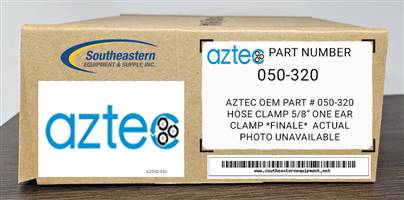 Aztec OEM Part # 050-320 Hose Clamp 5/8" One Ear Clamp