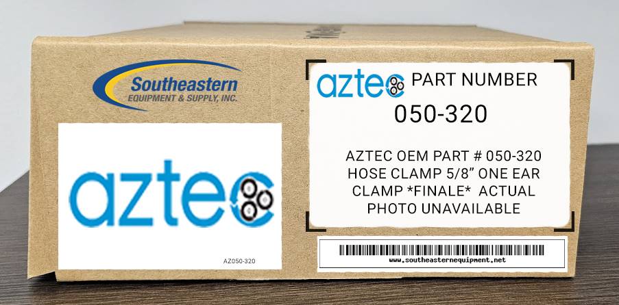 Aztec OEM Part # 050-320 Hose Clamp 5/8" One Ear Clamp