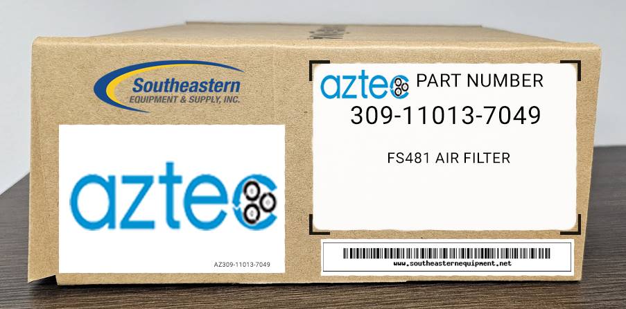 Aztec OEM Part # 309-11013-7049 Fs481 Air Filter Paper Element