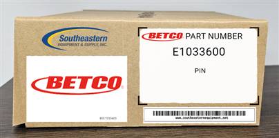 Betco OEM Part # E1033600 Pin