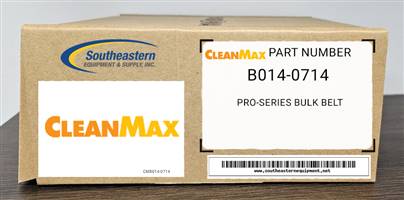 CleanMax OEM Part # B014-0714 Pro-Series Bulk Belt