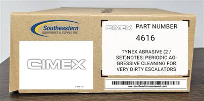Cimex OEM Part # 4616 Tynex Abrasive (2 / Set) for X-46