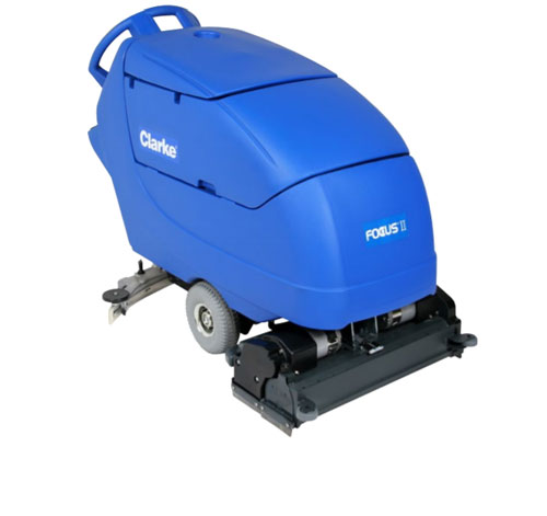 New Clarke FOCUS II Cylindrical 28 Midsize Floor Scrubber