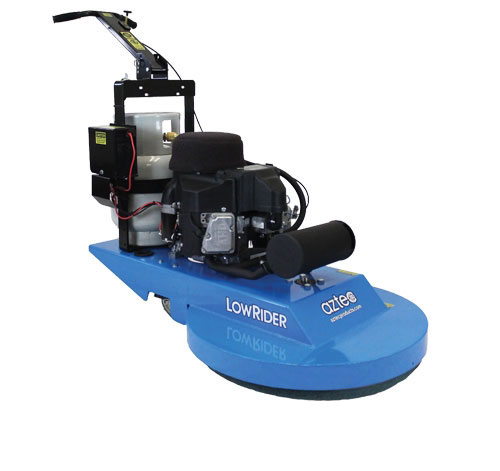 New Aztec LowRider 24" Propane Burnisher w/ Dust Control