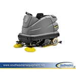 New Karcher B 250 R 40 in Cylindrical Ride-On Floor Scrubber