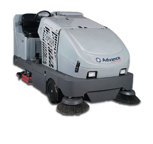 Reconditioned Advance Captor 4800B Rider Battery Sweeper Scrubber